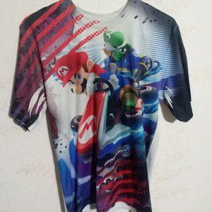 5/$20 Mario Kart 8 Boys Graphic Shirt in Size XL 18/20